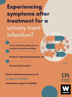 Flyer for London event